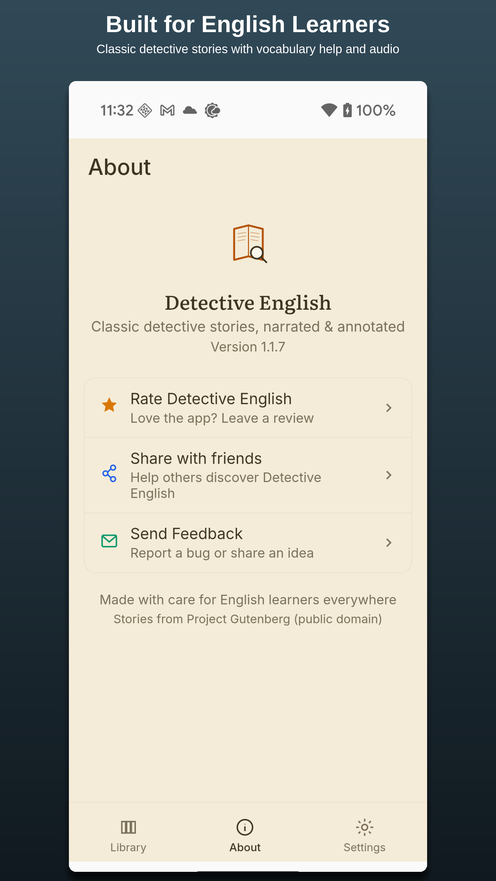 About Detective English